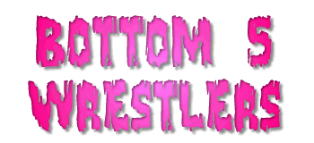 Bottom 10 Wrestlers